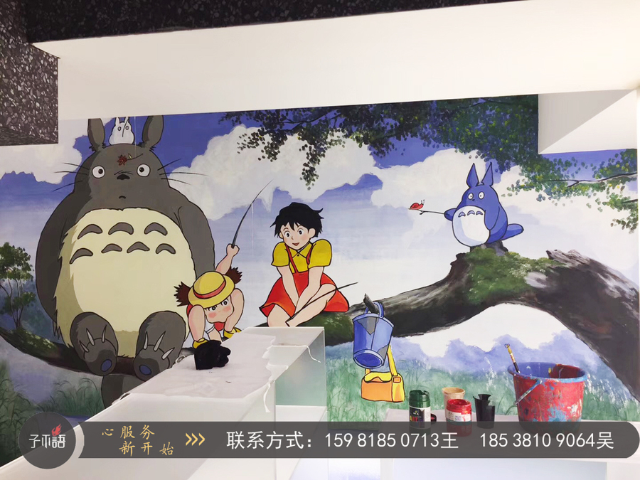 鄭州手繪墻