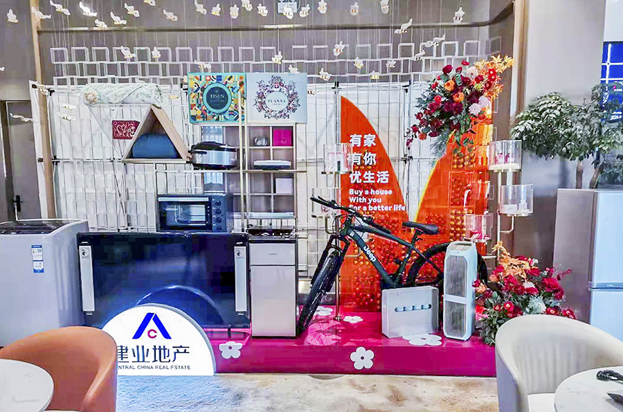 展柜设计,售楼部美陈,创意展柜 - 文化空间规划